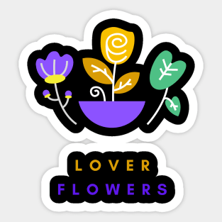 Lover Flower Sticker